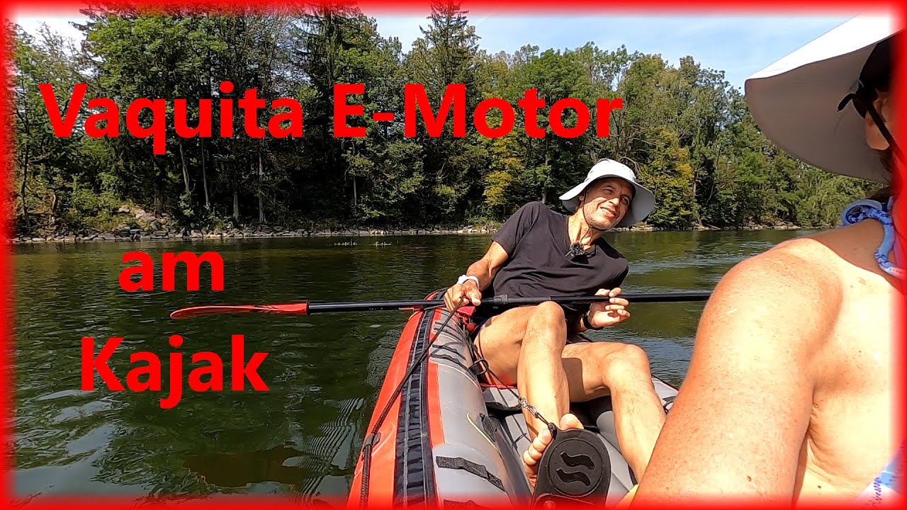 🛶 E-Kajak - Geschwindigkeits-Test des Vaquita Motor von Epropulsion mit dem Gumotex Seawave
