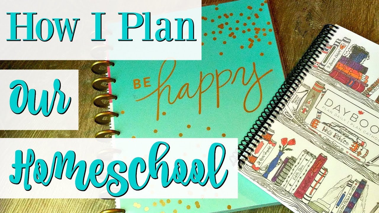 How I Plan Our Homeschool || Large Family Homeschool Planner
