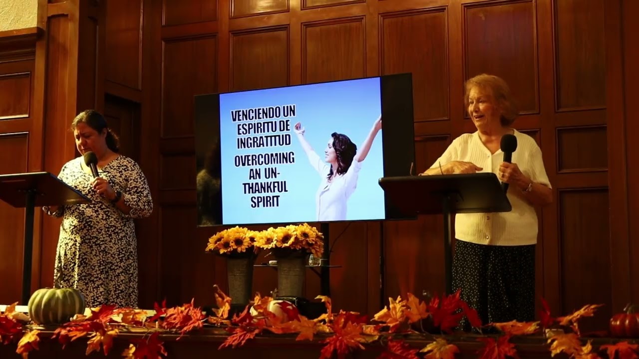 Mensaje:  Venciendo un espíritu de ingratitud por Hna. Martina Saucedo
