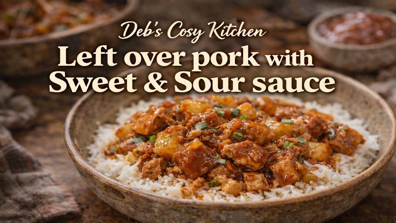 What to Do with Leftovers (No Waste!)  Sweet & Sour Leftover Pork or Chicken
