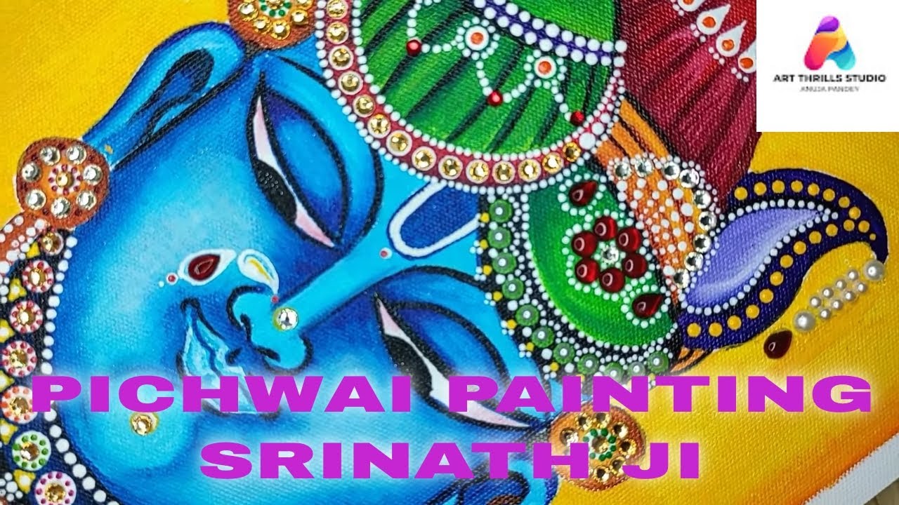Pichhwai Painting Tutorial: Shrinath Ji