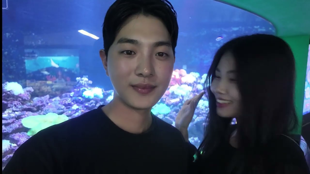 국제커플의 평범하지만 특별한 하루 ㅣ 아쿠아리움 데이트
