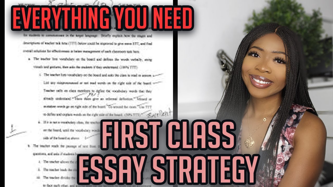 THE SECRET TO WRITING A 1ST CLASS LAW ESSAY with *REAL* Examples