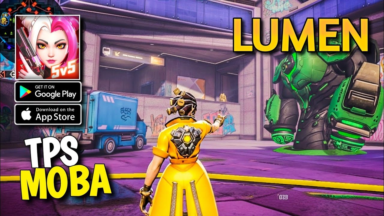 Lumen GAMEPLAY! - 5v5 MOBA Shooter | UltraGraphics Android IOS (official launch)