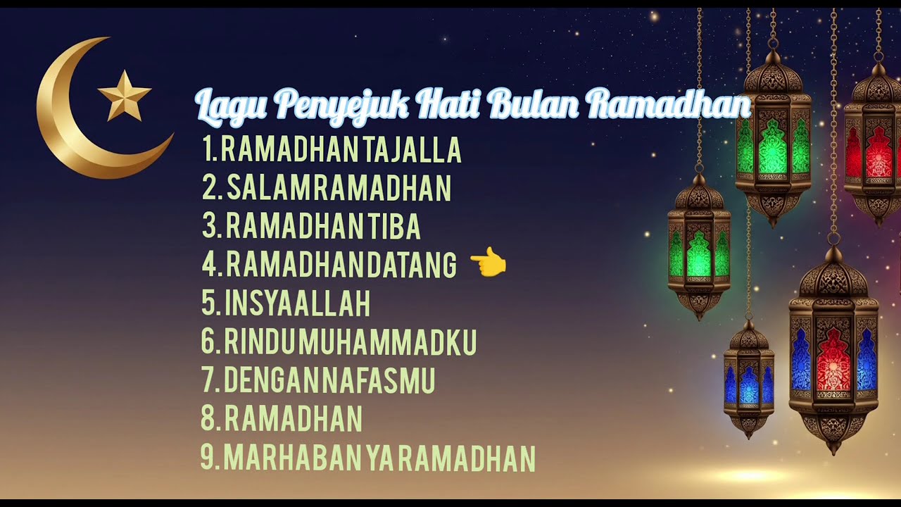 MasyaAllah… Lagu Ramadhan Ini Bikin Hati Tenang!