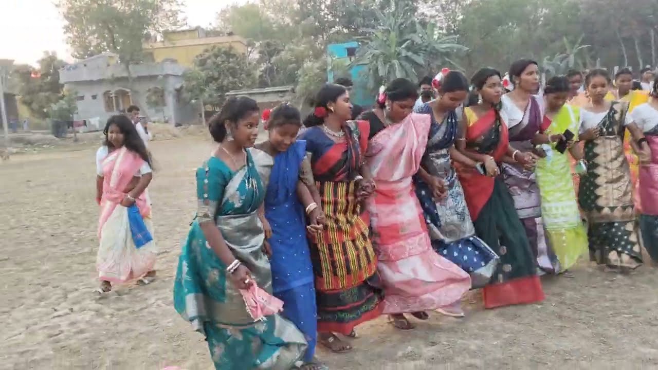 Santhali tasha party dance video | Santhali casio music | Santhali video