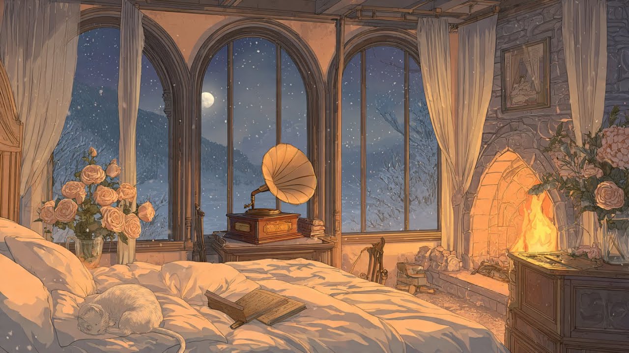 It's 1940s and you're listening to vintage jazz on a cozy rainy night, Vol. 5