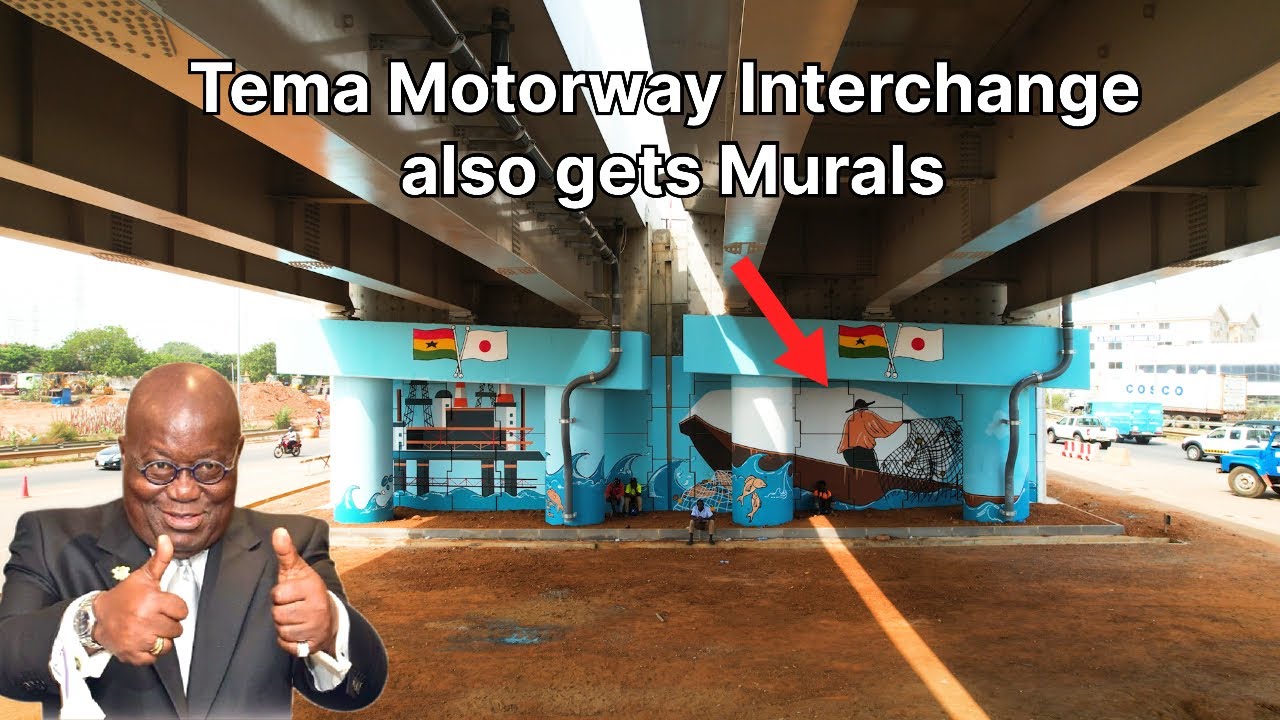Beautifully Completed TEMA MOTORWAY INTERCHANGE IS Finally COMMISSIONED by Nana Akufo Addo