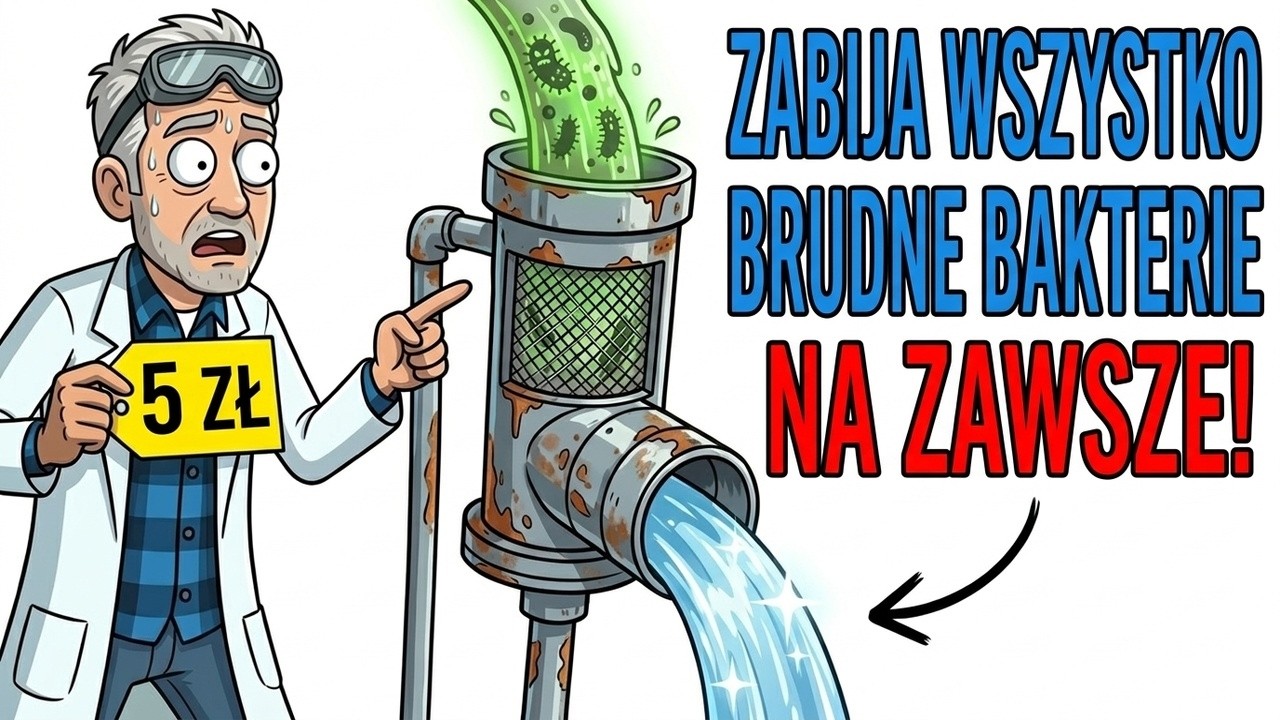 Metalowy Triki Za 8 zł, Kt&oacute;ry ZABIJA WSZYSTKIE Bakterie w Każdej Wodzie NA ZAWSZE