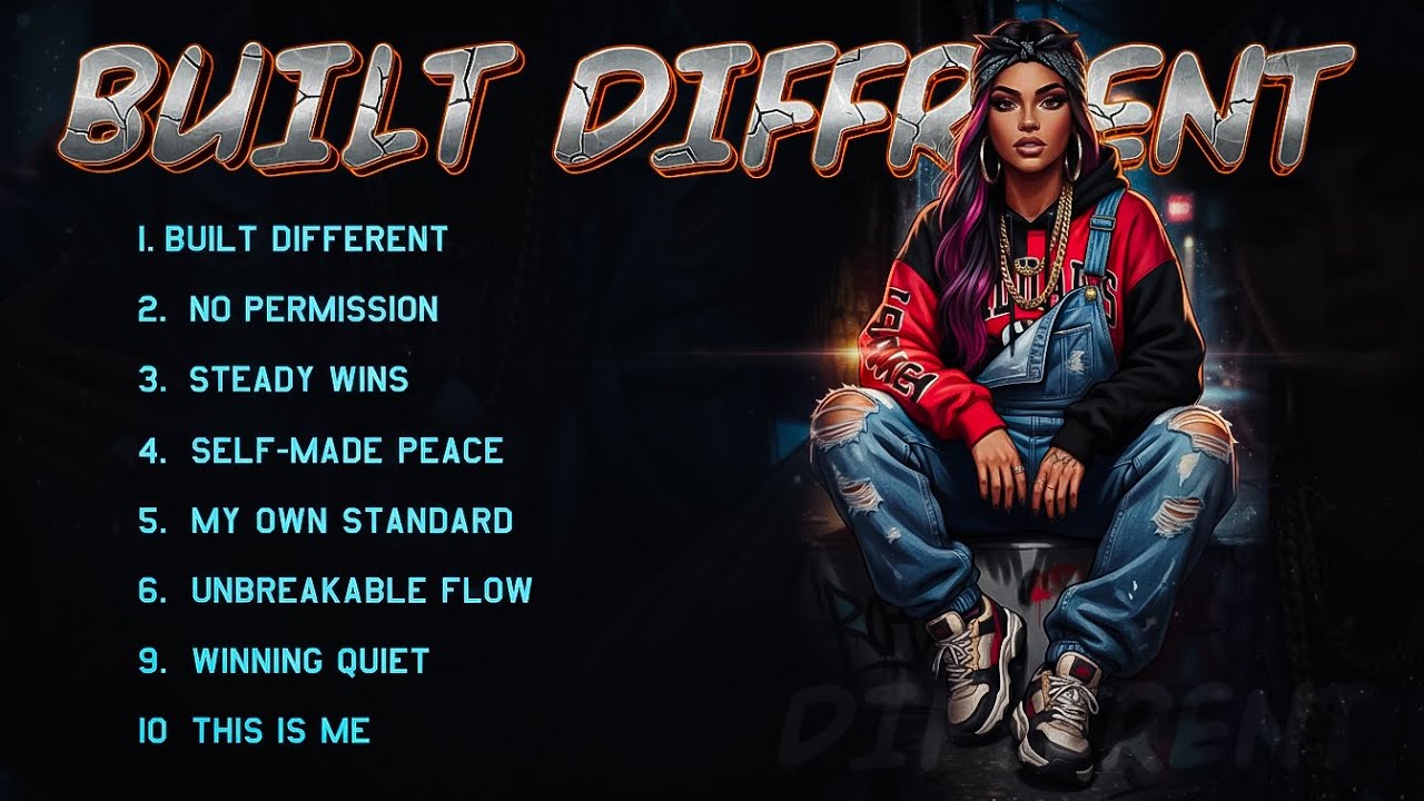 New Hip-Hop Songs 2026 album: BUILT DIFFERENT Heavy Bass Beats Club Ready