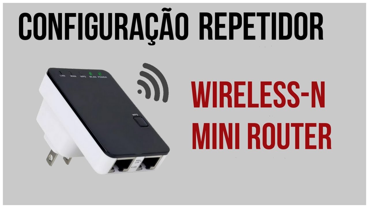 CONFIGURAÇÃO REPETIDOR  WIRELESS- N MINI ROUTER - ATUALIZADO 2025
