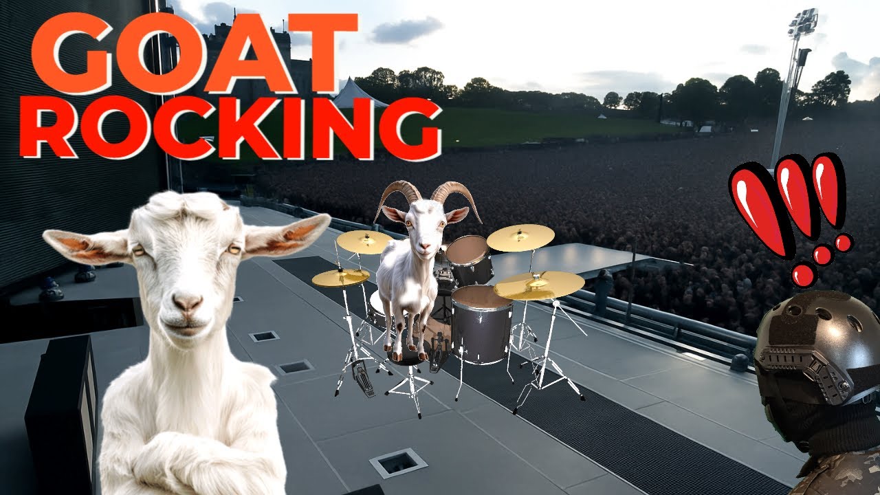 CABRA TOCA LA BATERIA | theWORTSgamerever | Goat Simulator 3