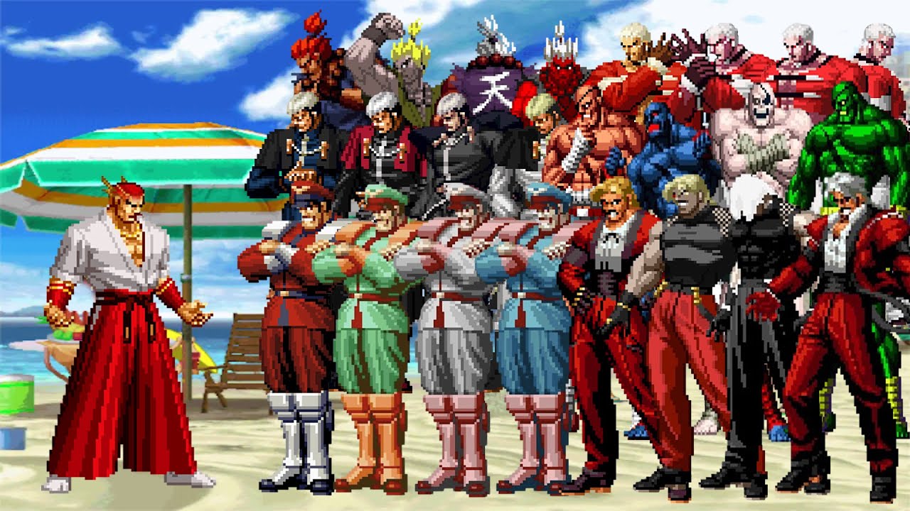 Flash Geese Vs Super Bosses Team Mugen