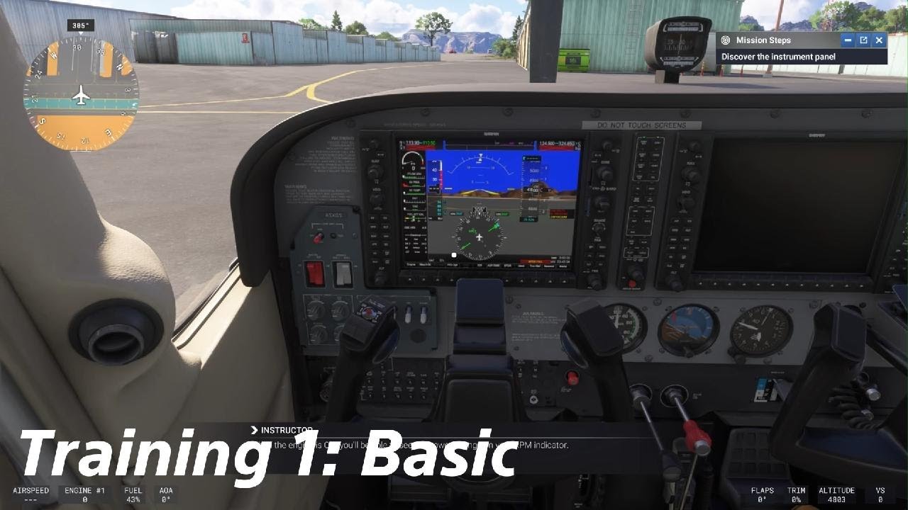 Flight Sim 2024 - Training 1: Basic
