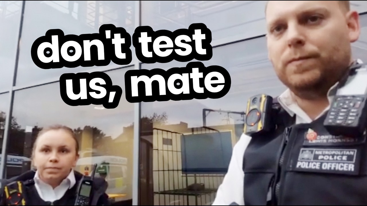 When UK Cops Realise Auditor Knows The Law Better Than Them