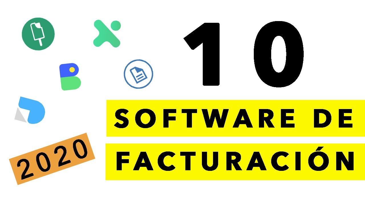 👉TOP 10 MEJORES Software FACTURACIÓN 2020 (Programas Facturación PYMES)