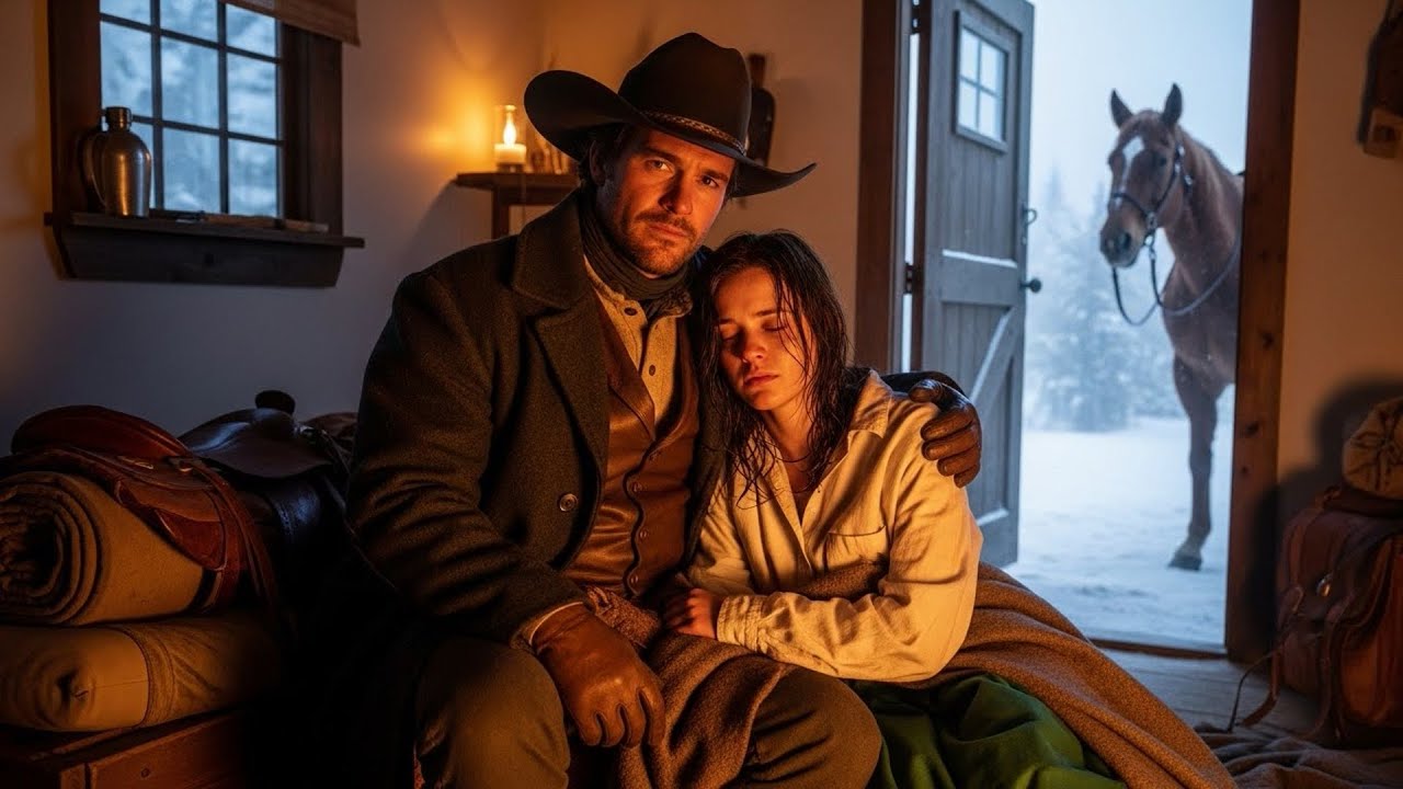 She Was Beaten Unconscious In The Snow, A Cowboy Found Her And Kept Her Warm Until She Finally Woke