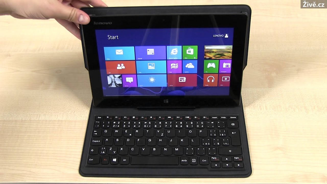 Tablet Lenovo Miix 10 s klávesnicí