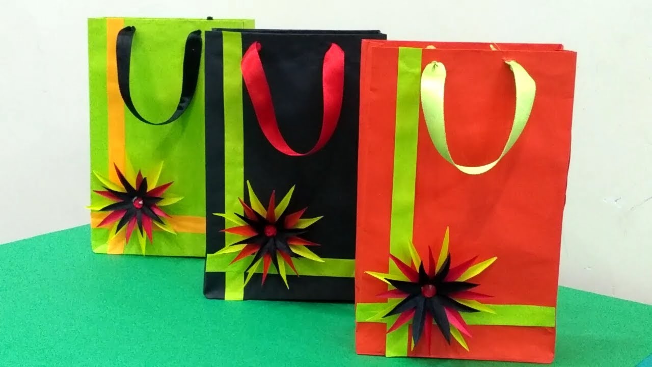 DIY Paper Bag || Gift Bag || Paper Craft ||