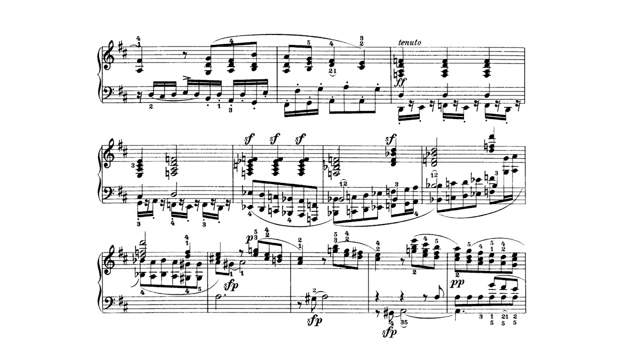 Beethoven - Piano Sonata No. 2 in A major (Pollini)