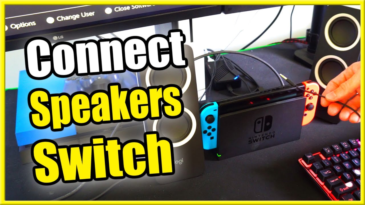 How to Connect PC Speakers to Nintendo Switch (Best Tutorial)