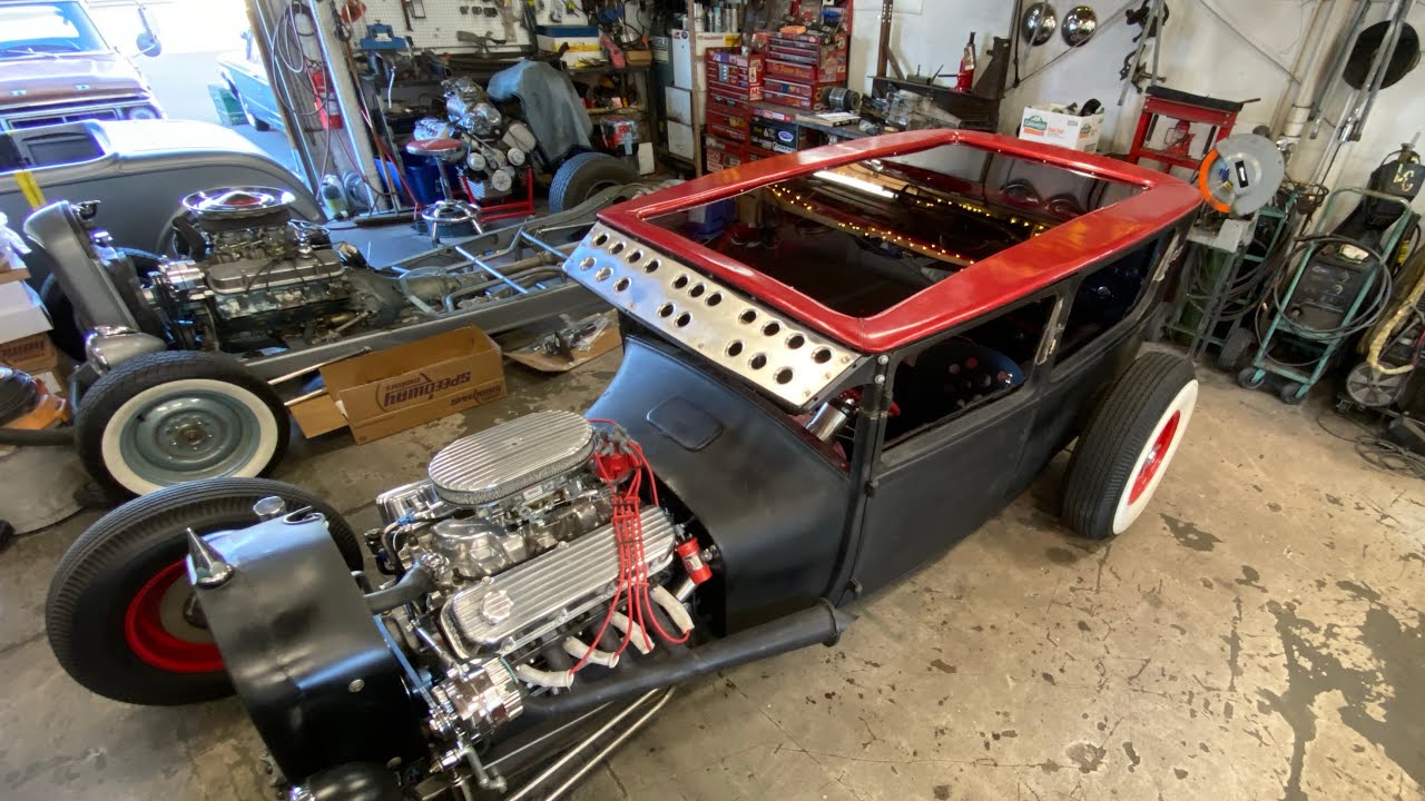 Building An Acrylic Roof Insert on a Model T Sedan with LG Speed & Kustom