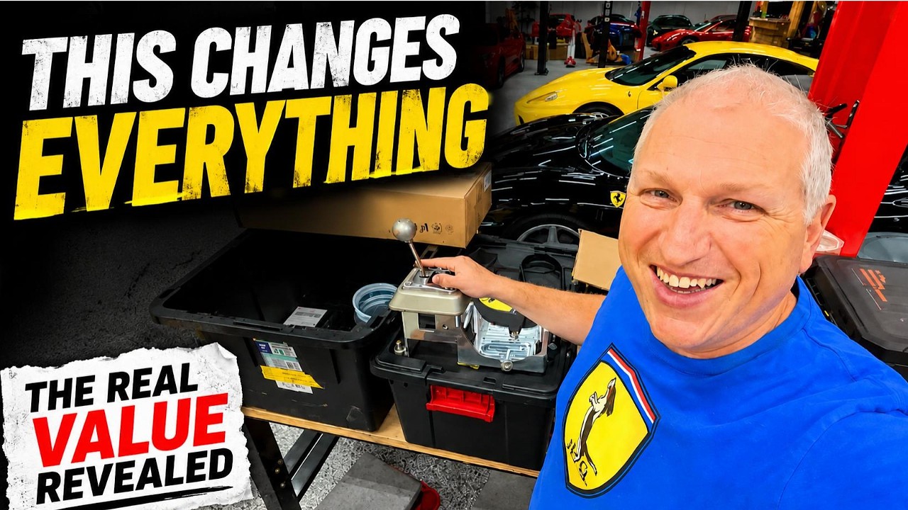 Установка механической коробки передач меняет стоимость Ferrari&hellip; Вот почему!