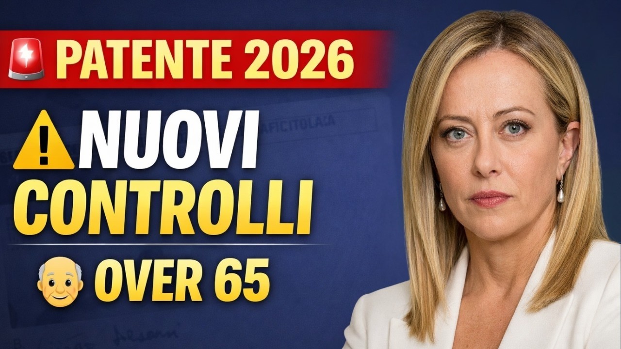 🚨 PATENTE 2026: Nuove Regole Ufficiali dal 3 Marzo per gli Over 65 | Verifiche Confermate dall’INPS