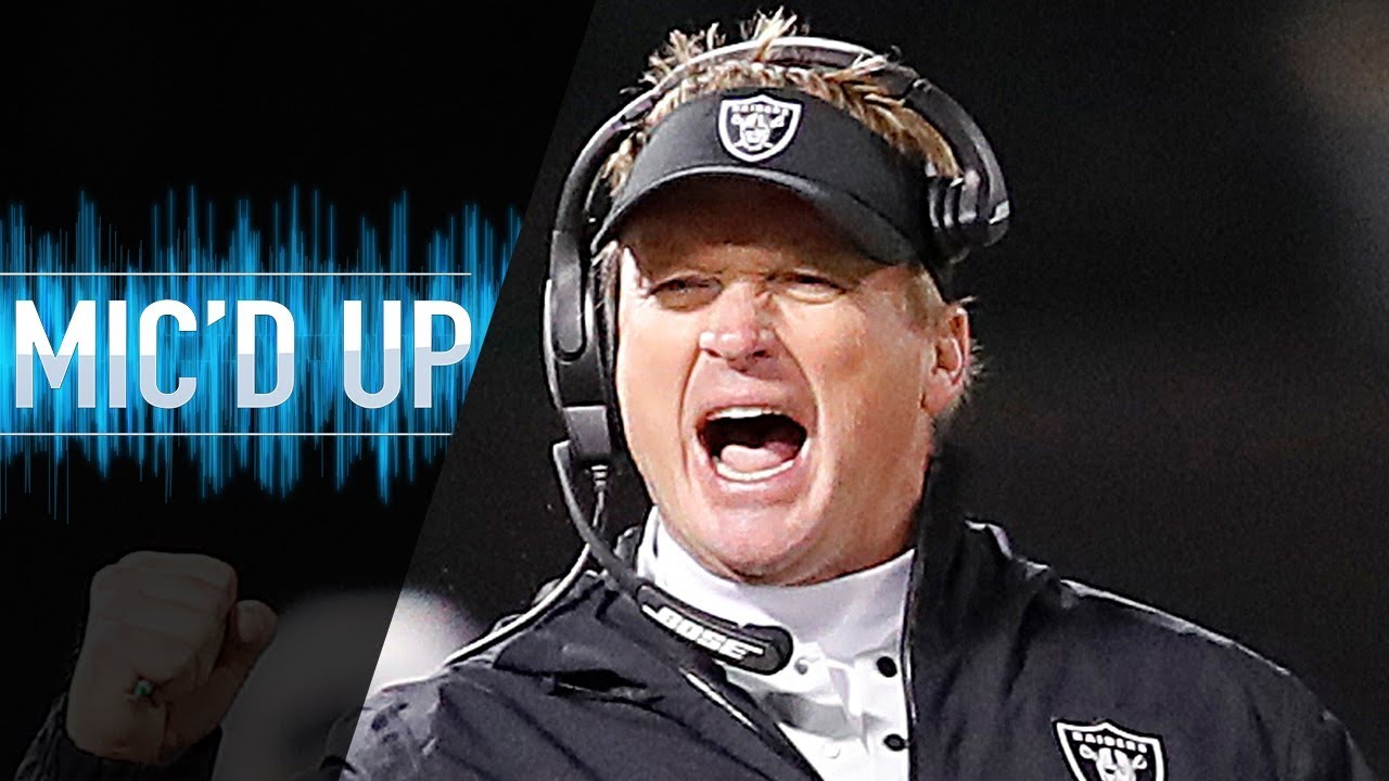 Jon Gruden Mic'd Up vs. Broncos 