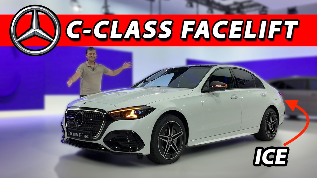 New Mercedes C-Class ICE REVEAL (2027 facelift) sedan vs estate - now a small E-Class?