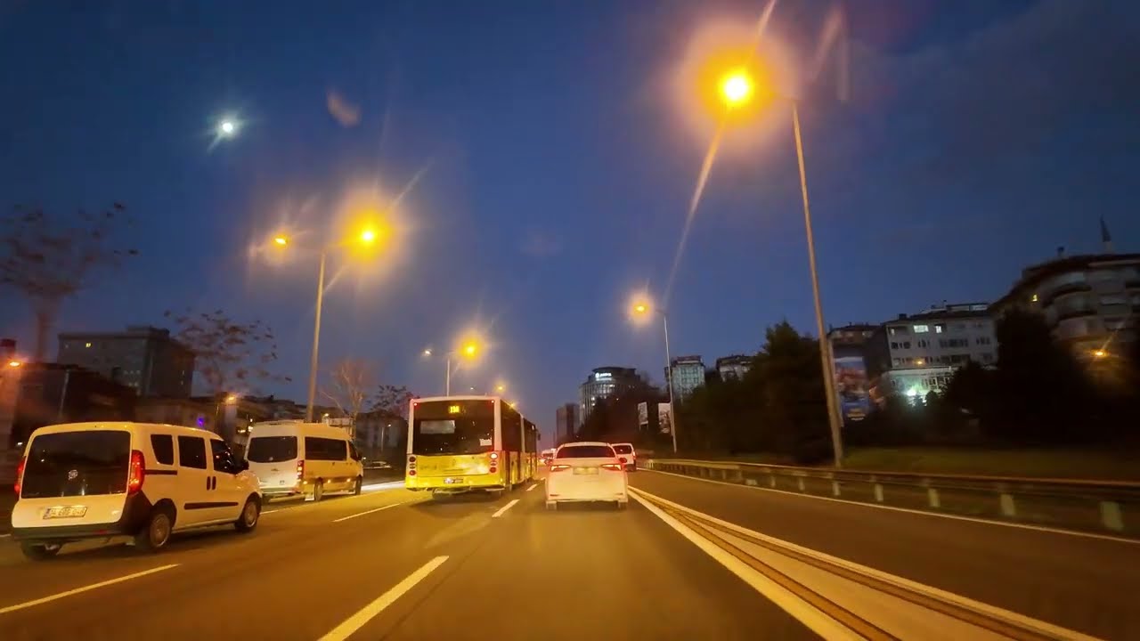 Driving from Üsküdar to Bağcılar with the Eurasia Tunnel | Traveling on Both Sides of İstanbul 🚗🌉