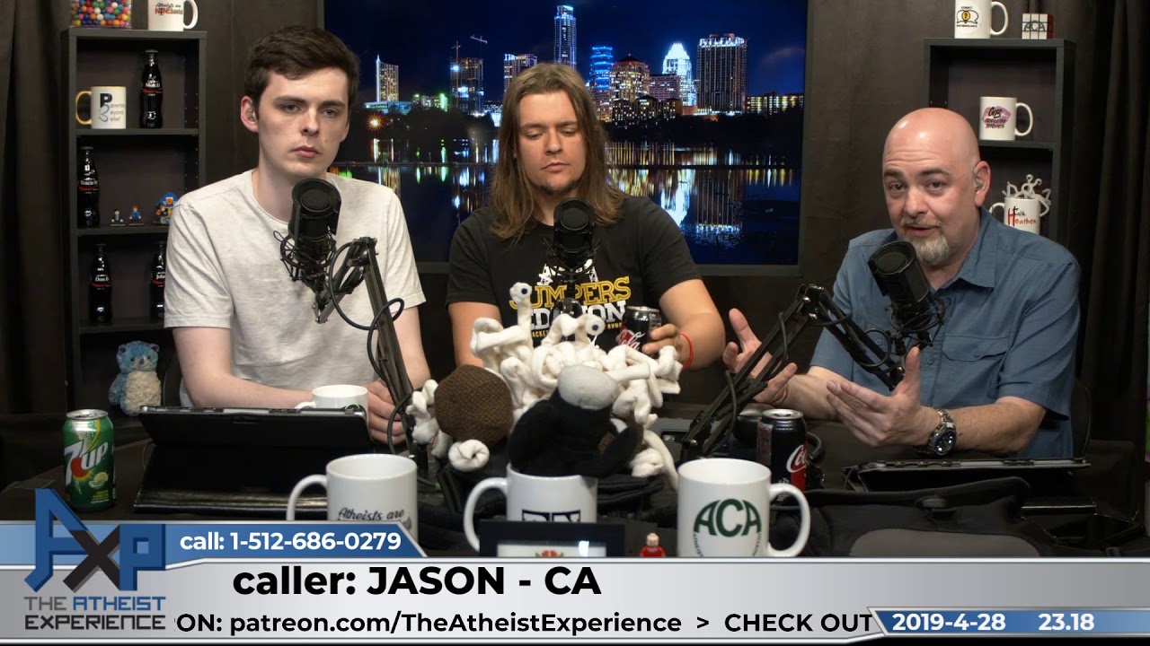 God is Origin of Universe, Something from Nothing, Deduction | Jason - CA | Atheist Experience 23.18