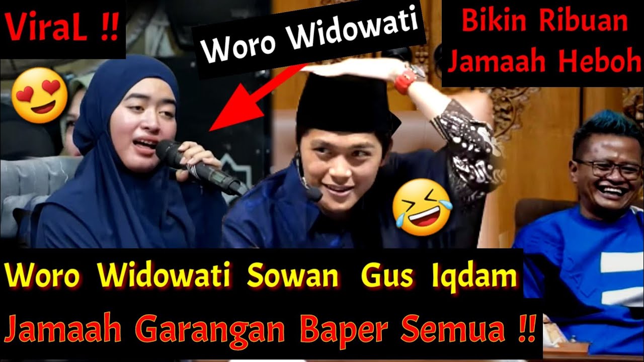 Viral !! Woro Widowati Sowan Gus Iqdam Bikin Ribuan Jamaah Garangan Heboh !!