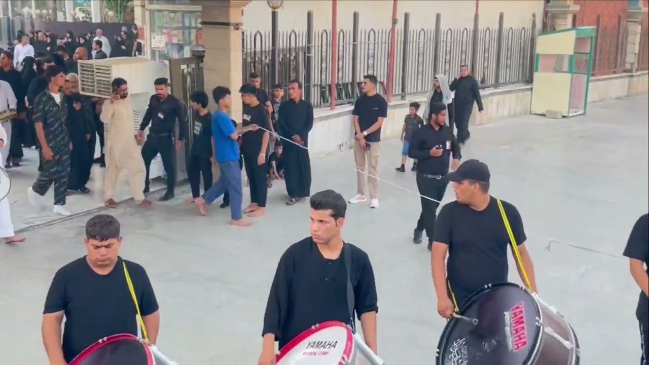 بين الحرمين | نزلة زنجيل موكب خدام الحسين عليه السلام في كربلاء المقدسة #بين_الحرمين #كربلاء_المقدسة