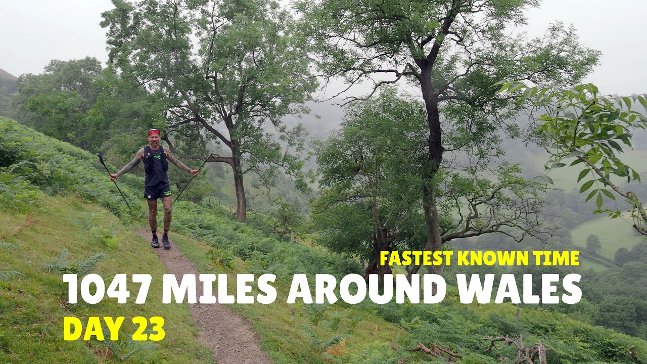 THE FASTEST MAN AROUND WALES - DAY 23 of Running Around an Entire Country for the Fastest Known Time