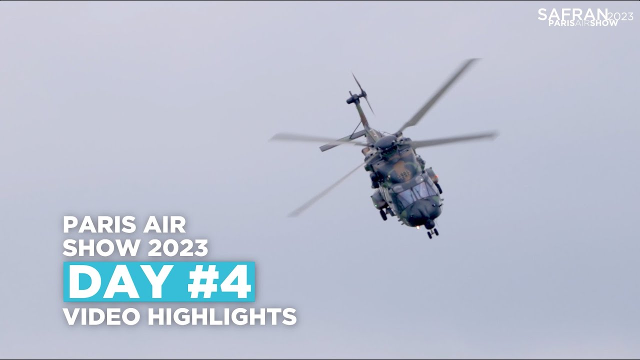 Paris Air Show 2023, day 4: video highlights