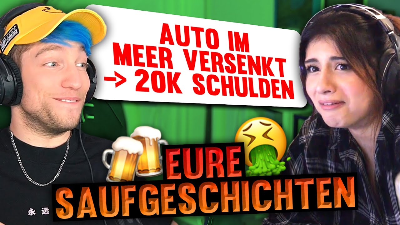 Die WILDESTEN Saufgeschichten Rezo und Mahluna