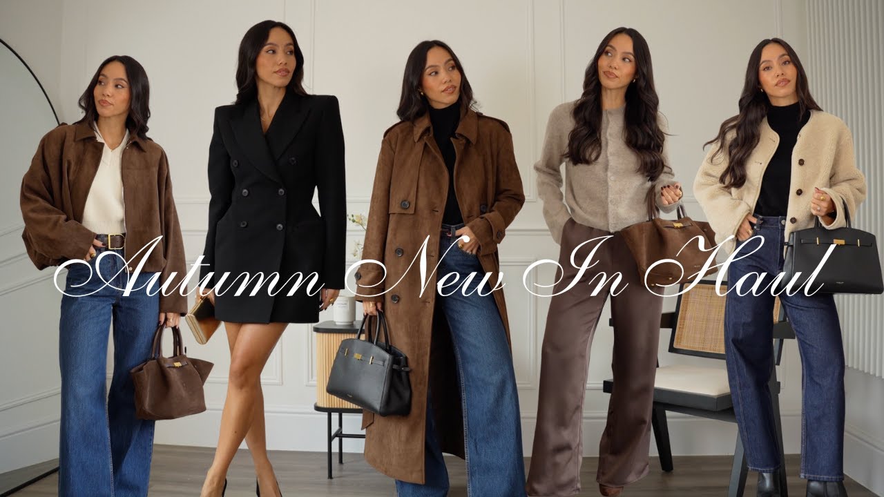 Новинки осени и зимы 🍂 Zara, COS, Arket и другие | Шикарные осенние наряды