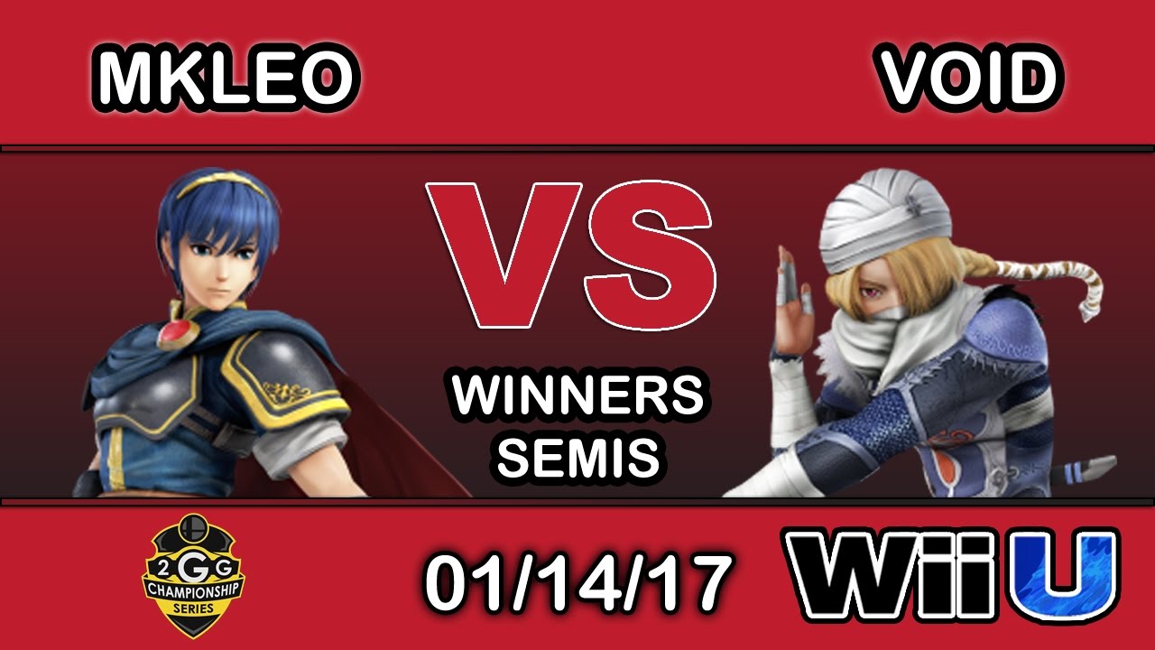 2GGC: Genesis Saga - Echo Fox | MkLeo (Marth) Vs. CLG | VoiD (Sheik) Winners Semis - Smash Wii U