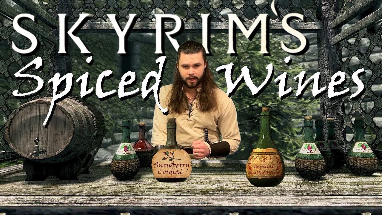 SKYRIM: I Made San's Spiced Wine! | Elder Scrolls Cookbook