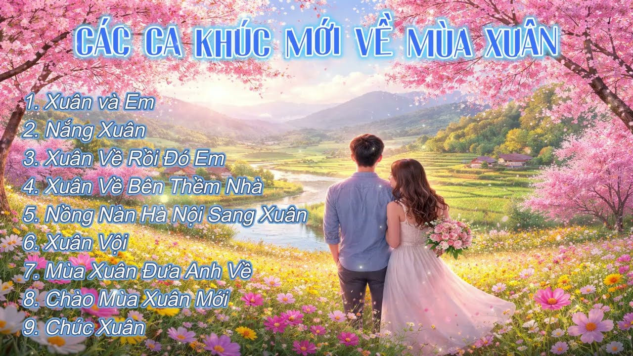MÙA XUÂN YÊU THƯƠNG 🌸 | Tình Yêu Đất Nước & Lứa Đôi Ngọt Ngào | Nhạc Xuân Hay Nhất