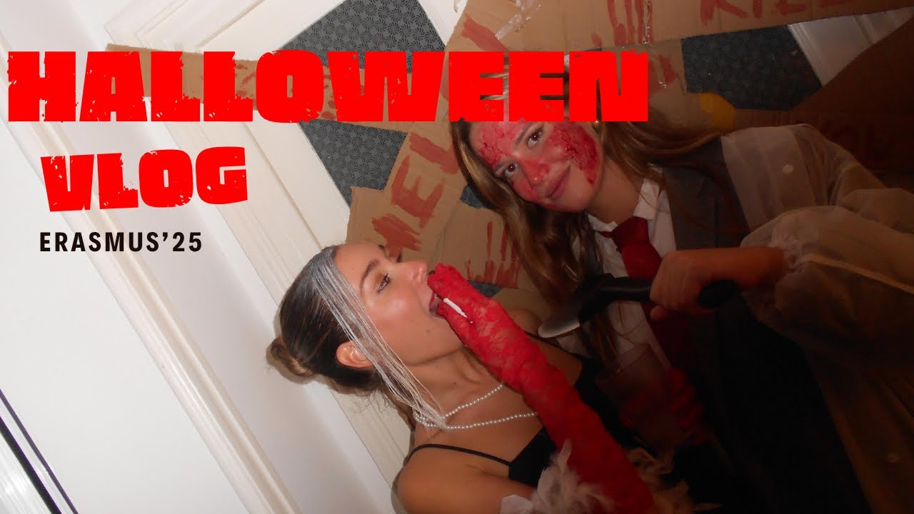 Cómo es un finde de halloween de erasmus