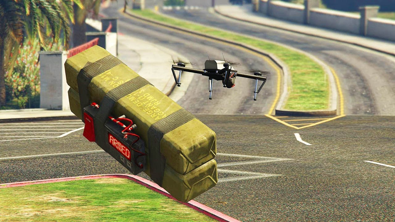 Sticky Bomb Drone Trolling - GTA Online (Feat. Astro Soup, Project Helisexuality & GeoStrategy)