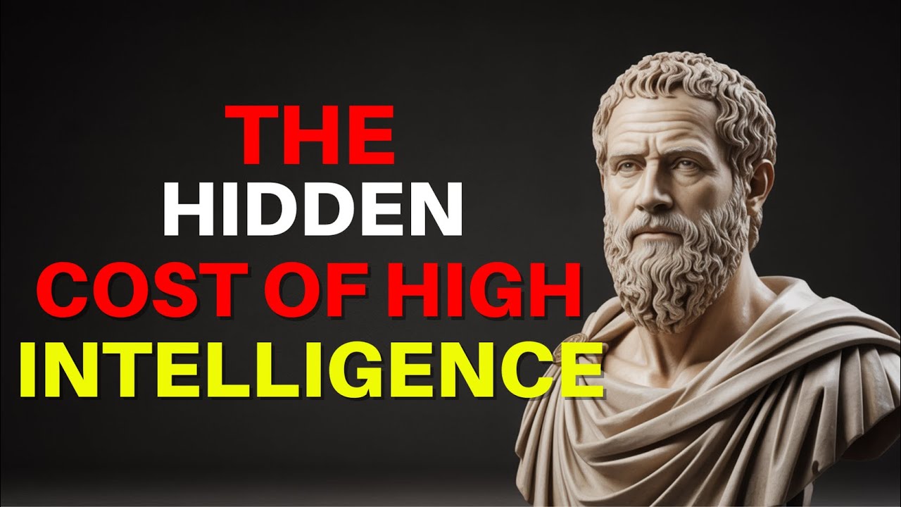 How to Manage The Hidden Cost of High INTELLIGENCE  Stoicism for Overthinkers