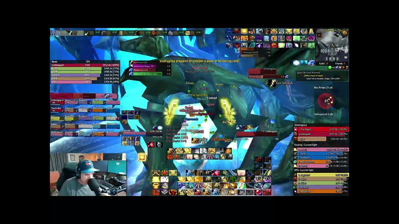 Sindragosa 25 Man Normal | Retribution Paladin POV | PizzaWarriors Guild | Warmane Lordaeron ICC