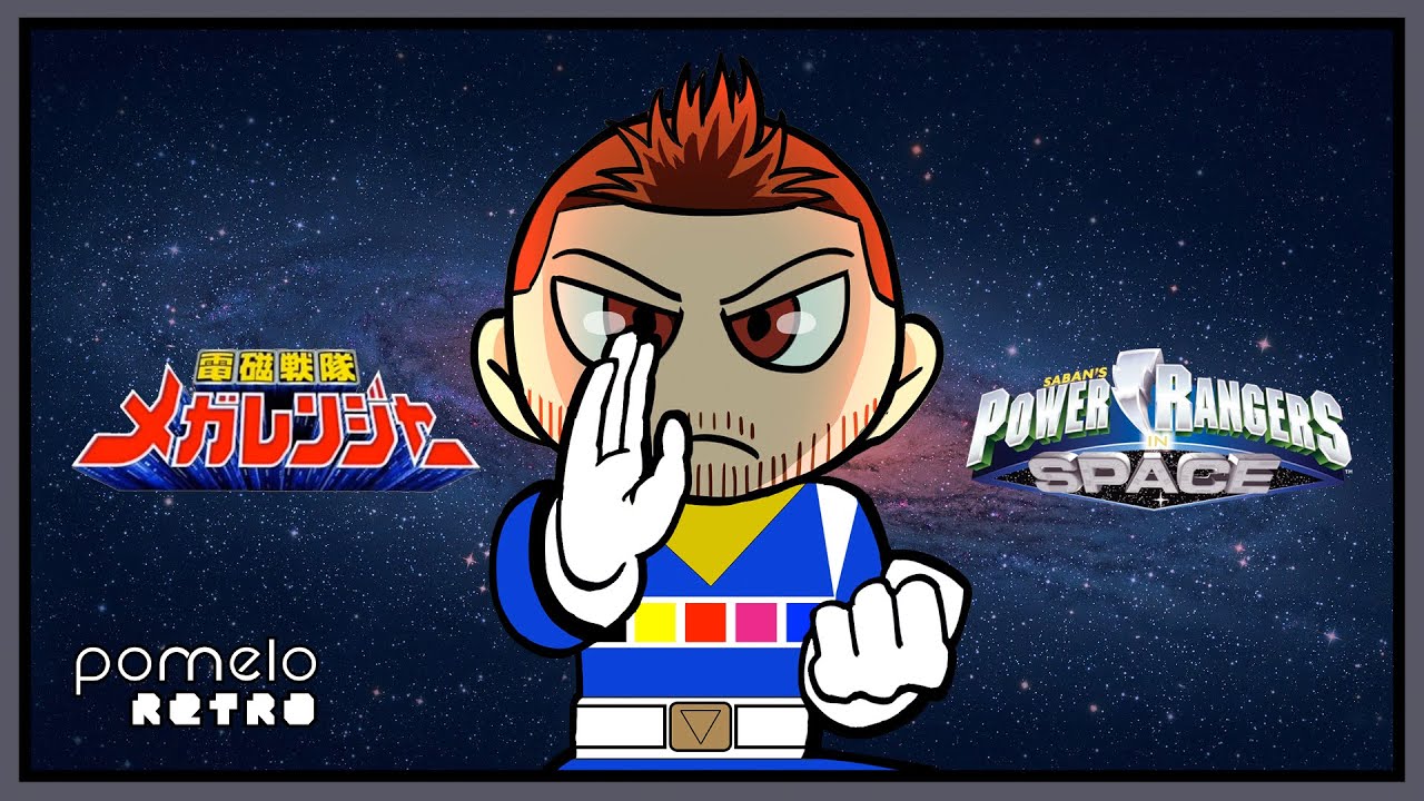 Power Rangers in Space vs Denji Sentai Megaranger - What's the difference? | Pomelo Retro