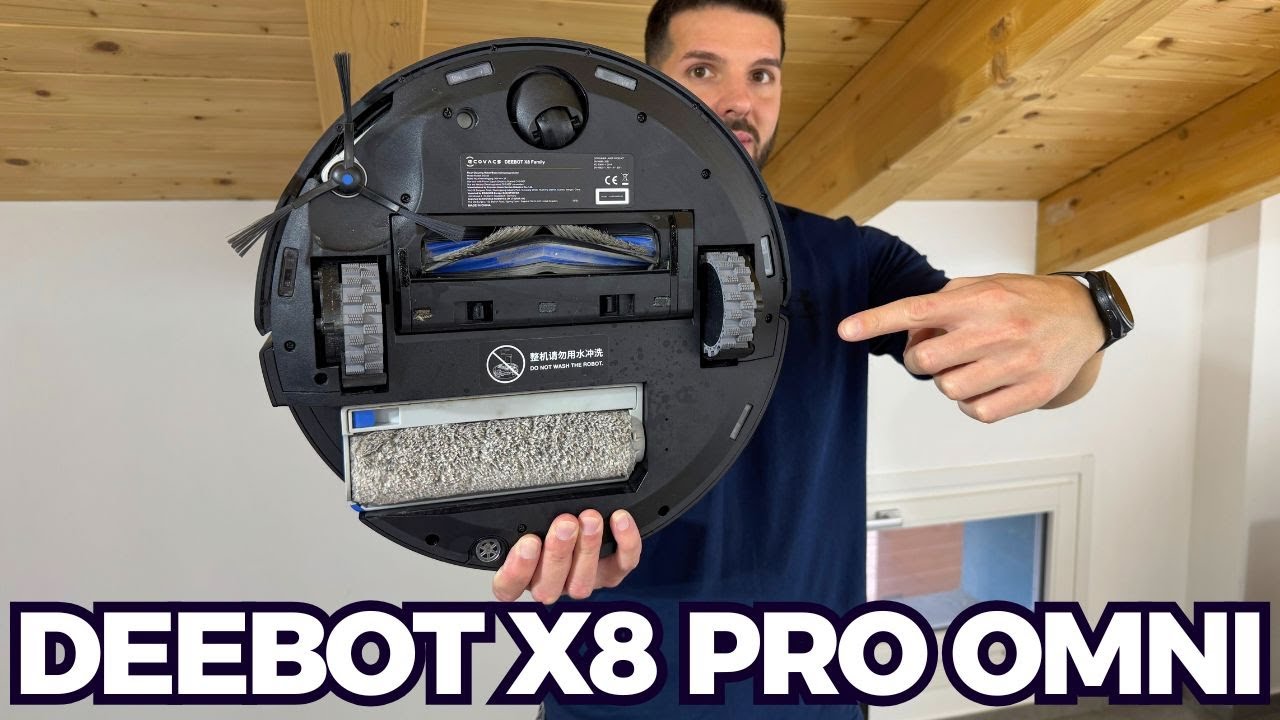 LA RECENSIONE VERA E SINCERA DI ECOVACS DEEBOT X8 PRO OMNI