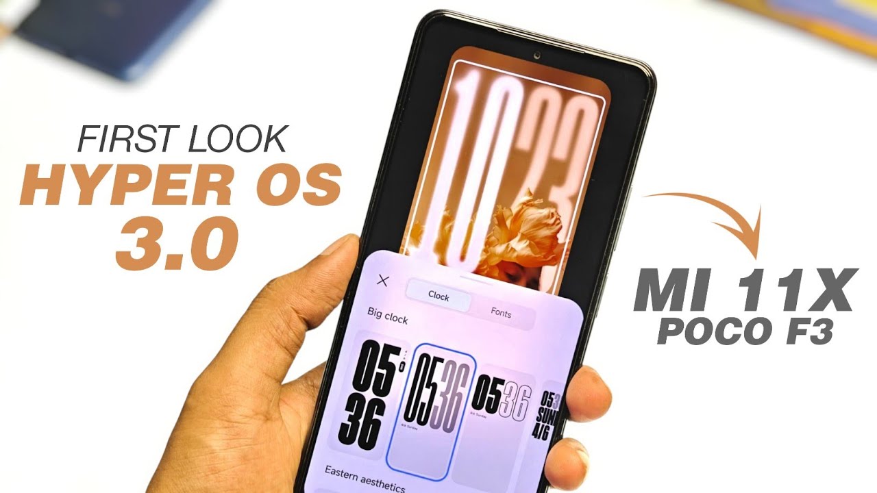 HyperOS 3.0 Android 16 First Look 🔥 Mi 11X & POCO F3 | New Apps Updated And More Features