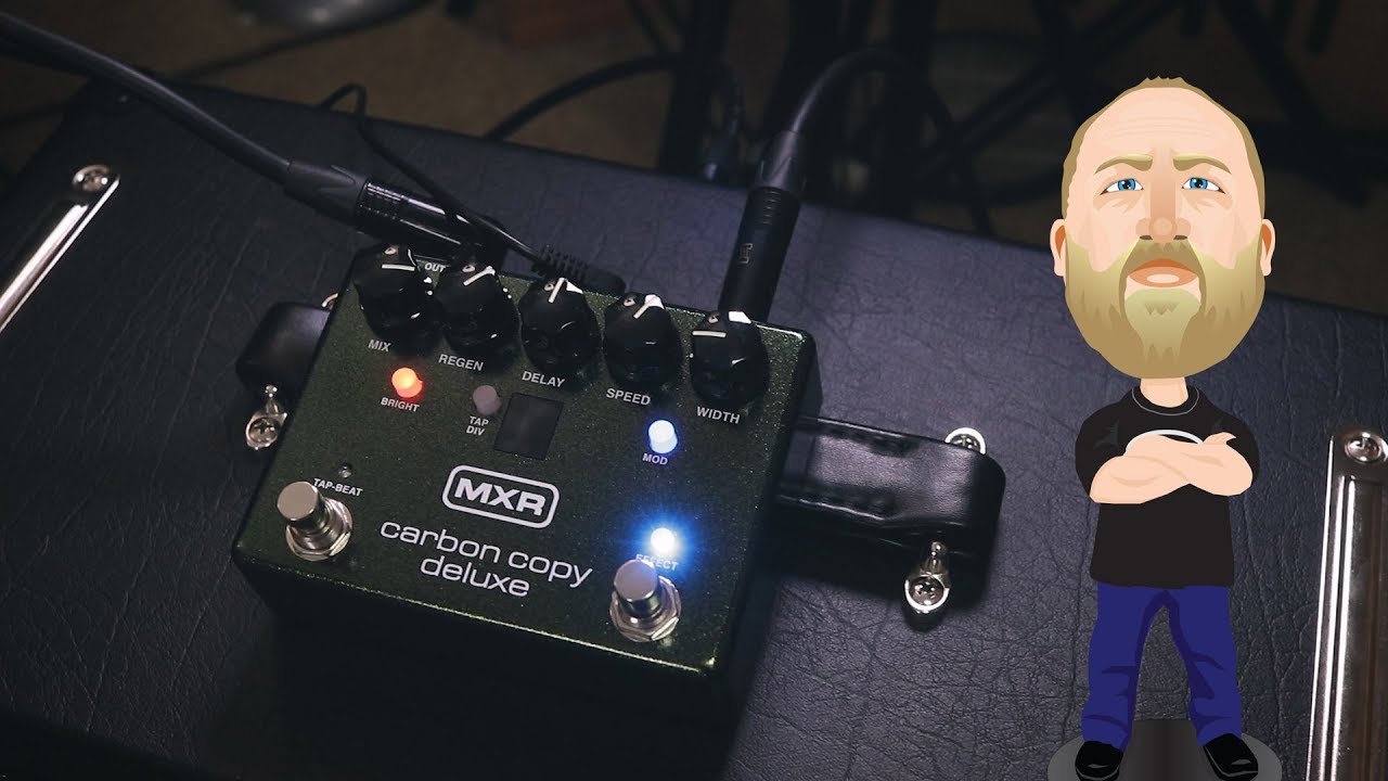 MXR Carbon Copy Deluxe - Demo