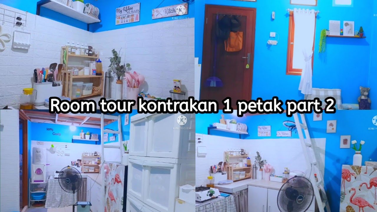 ROOM TOUR KONTRAKAN 1 PETAK PART 2